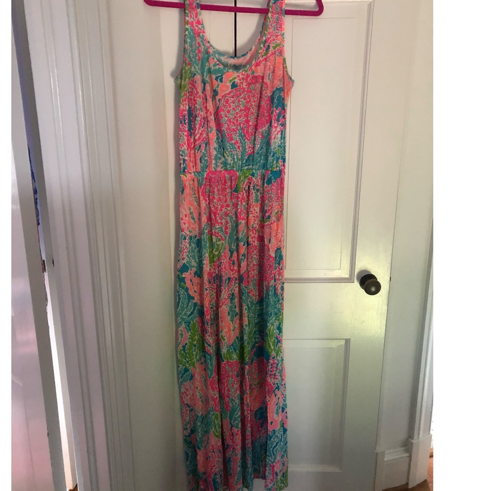 Lilly Pulitzer Let’s Cha Cha Maxi Medium
